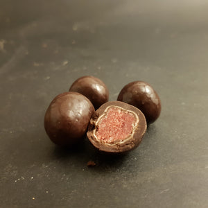 Dark Chocolate Cherry Coconut Balls