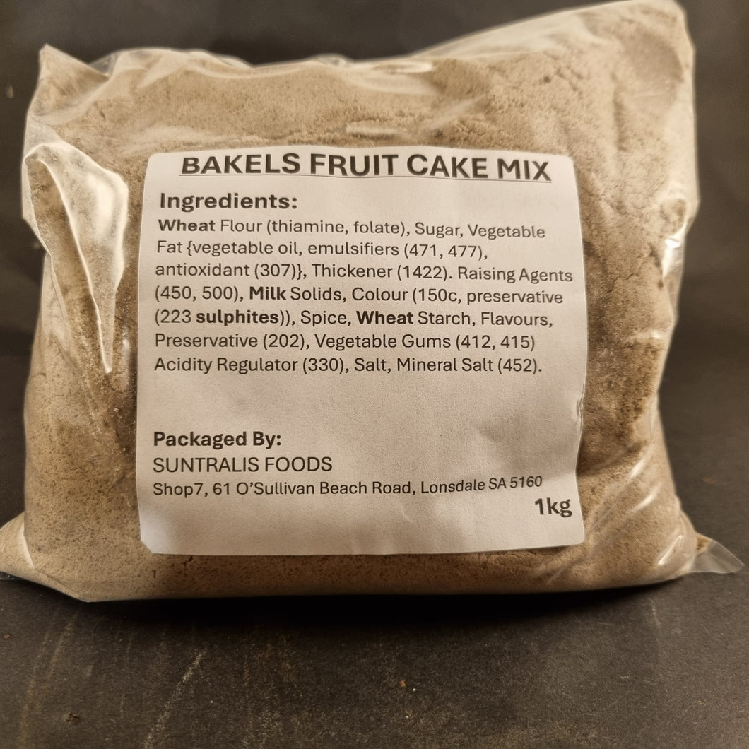 Bakels Fruit Cake Mix – Suntralis Foods