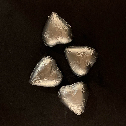 Chocolate Hearts - Silver