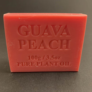 100g Pure Natural Plant Oil Soap - Guava Peach