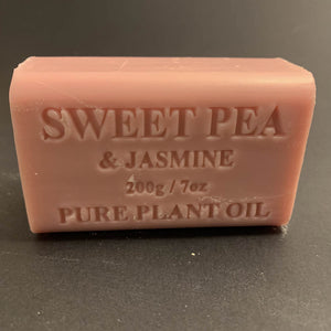 200g Pure Natural Plant Oil Soap - Sweet Pea & Jasmine