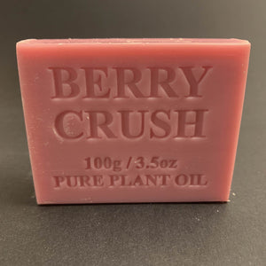 100g Pure Natural Plant Oil Soap - Berry Crush