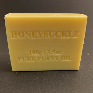 100g Pure Natural Plant Oil Soap - Honeysuckle