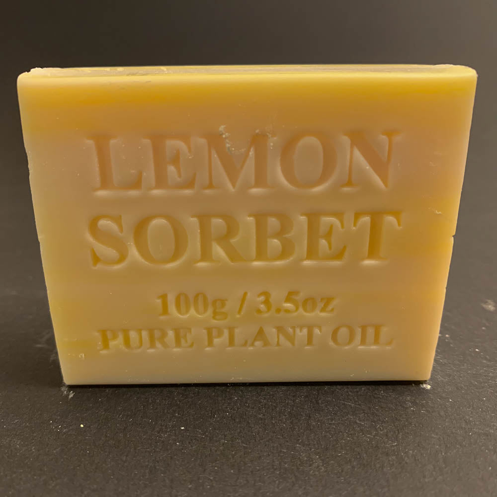 100g Pure Natural Plant Oil Soap - Lemon Sorbet