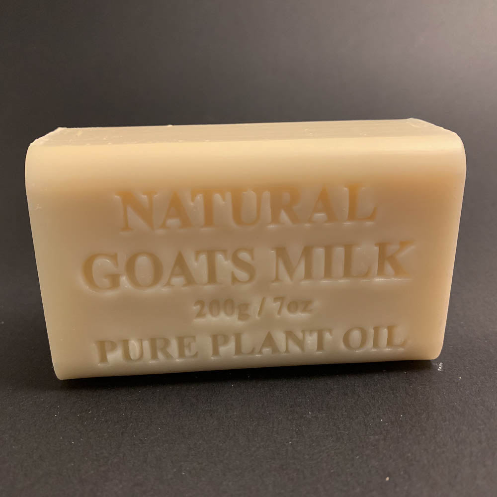 200g Pure Natural Plant Oil Soap - Natural Goats Milk