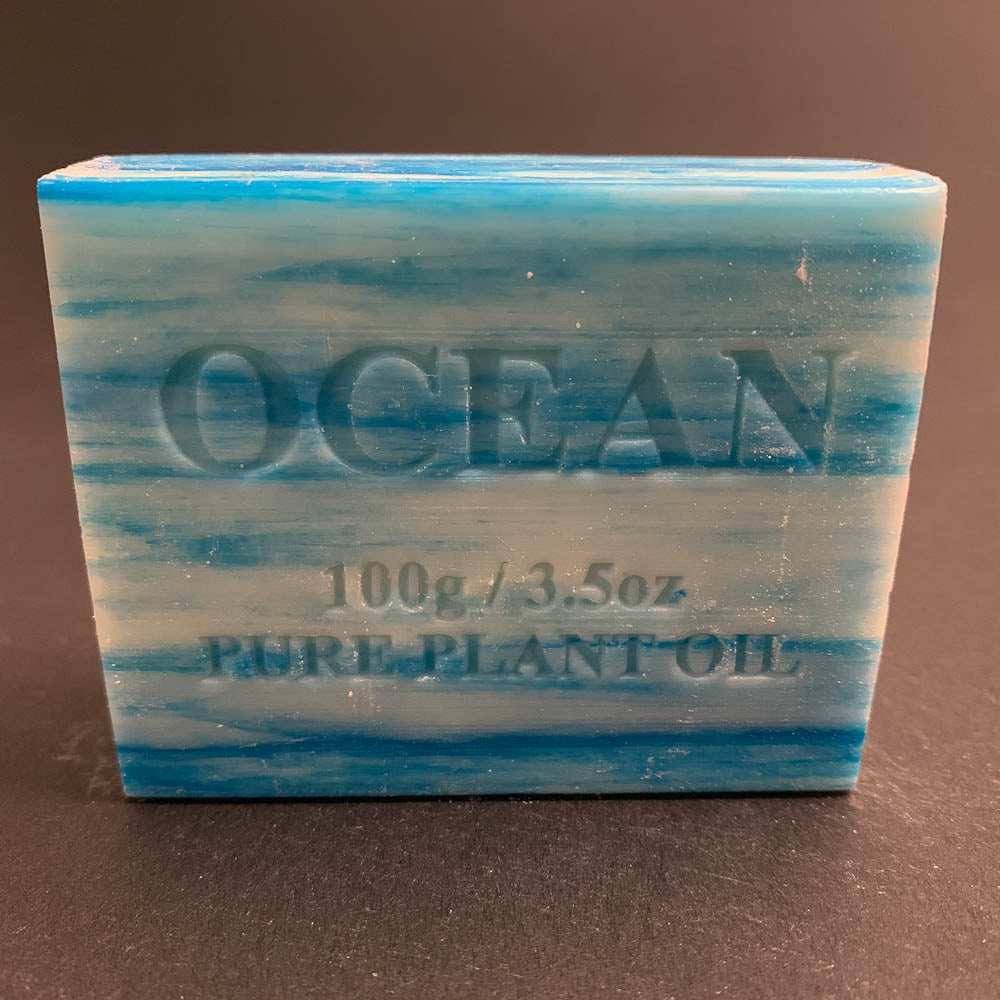 100g Pure Natural Plant Oil Soap - Ocean