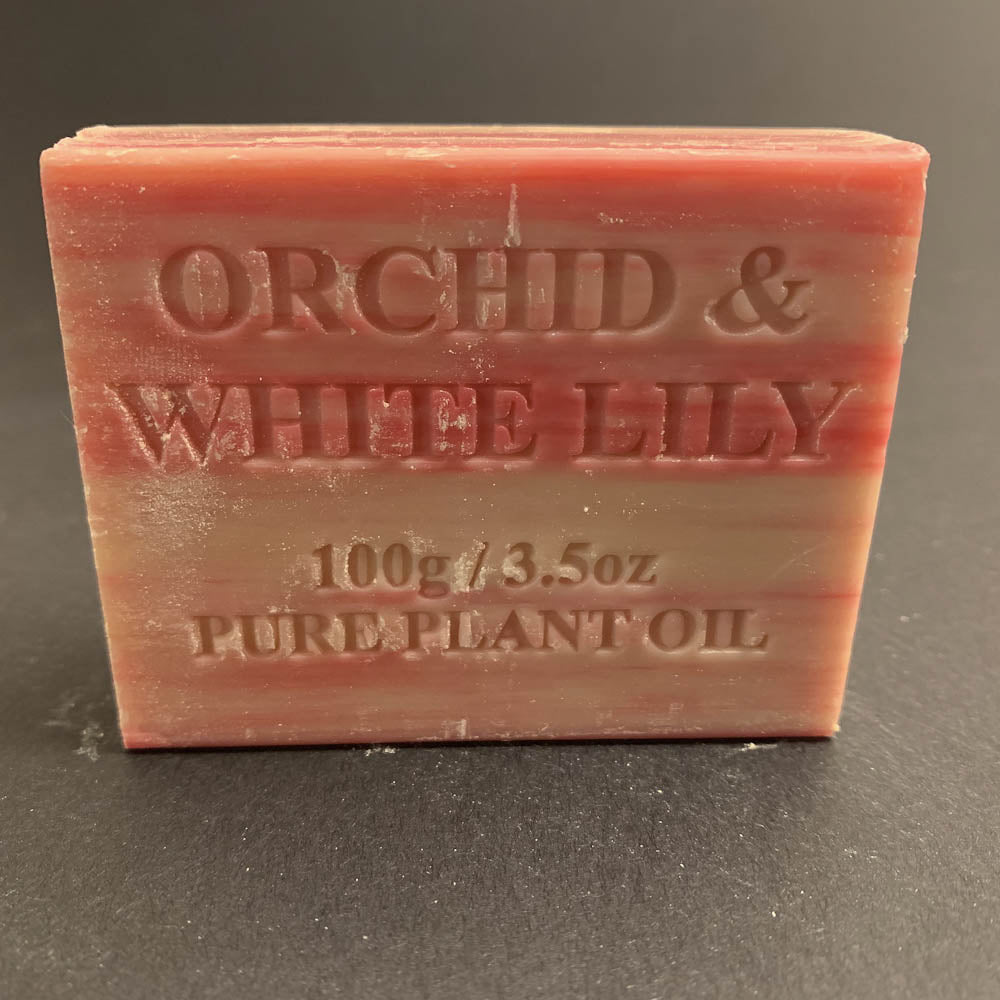 white lily soap 100g Pure Natural Plant Oil Soap