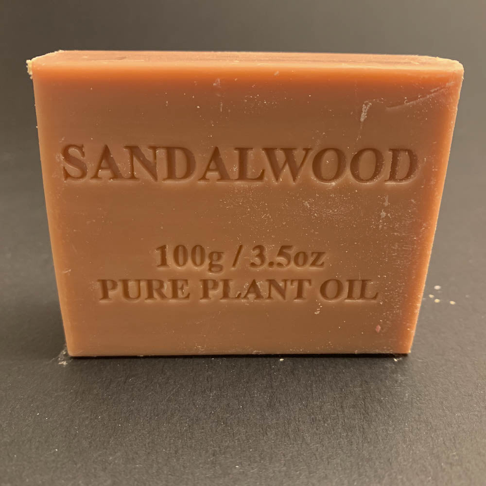 100g Pure Natural Plant Oil Soap - Sandalwood